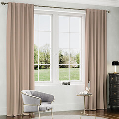 Штора канвас бежевая 150х280 см Legrand Канвас (58109813) - фото 2