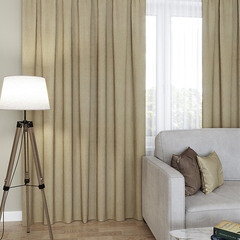 Штора рогожка светло-бежевая 180х260 см Legrand Сканди (58108173) - фото 1