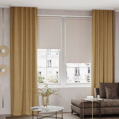 Изображение товара Штора сатен бежевая 180х260 см Legrand Софт (58093782)