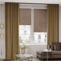 Штора сатен латте 180х260 см Legrand Софт (58093783) - фото 1