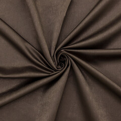 Штора сатен коричневая 180х260 см Legrand Софт (58093785) - фото 4