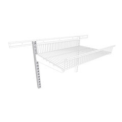 Направляющая металлическая белая 1156 мм Титан-GS - фото 3