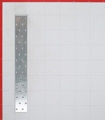 Уголок соединительный оцинкованный 40х320х40х2 мм - фото 2