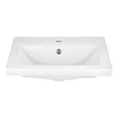 Комплект тумба с раковиной Ulitka Parus 50 см напольная черная (74104501/S-UM-COM50/1-w) - фото 7