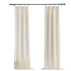 Изображение товара Штора вельвет белая 150х270 см Casa Conforte Holland Вельвет (2 шт.) (6176926)