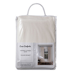 Штора вельвет белая 150х270 см Casa Conforte Holland Вельвет (2 шт.) (6176926) - фото 4