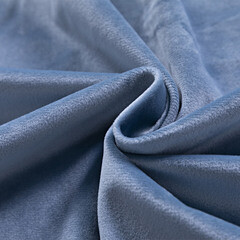 Штора вельвет голубая 150х270 см Casa Conforte Holland Вельвет (2 шт.) (6176927) - фото 6