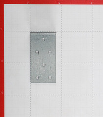 Уголок соединительный оцинкованный 40х80х40х2 мм - фото 2