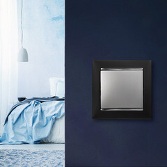 Выключатель Legrand Valena одноклавишный встраиваемый алюминий (694336) - фото 6