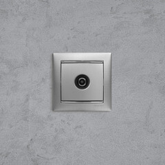 Розетка телевизионная Legrand Valena встраиваемая алюминий (694345) - фото 2