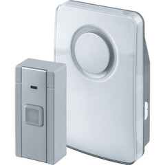 Звонок Navigator (612713) беспроводной с кнопкой 18 мелодий белый - фото 1