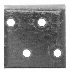 Уголок соединительный оцинкованный 40х320х40х2 мм - фото 3