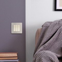 Выключатель Legrand Inspiria трехклавишный встраиваемый слоновая кость (673541) - фото 6