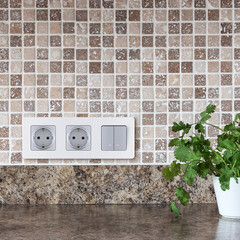 Выключатель Legrand Inspiria двухклавишный встраиваемый алюминий с подсветкой (673632) - фото 9