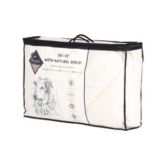 Одеяло всесезонное 1,5-спальное овечья шерсть Mona Liza (539750) - фото 4