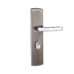 Ручка дверная Стандарт с подсветкой PH-CT222-L левая прямоугольная розетка матовый никель