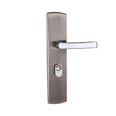 Ручка дверная Стандарт с подсветкой PH-CT222-R правая прямоугольная розетка матовый никель