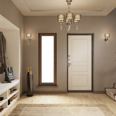 Дверь входная с терморазрывом Mastino Титан левая букле графит - эмаль молоко 880х2050 мм - фото 2