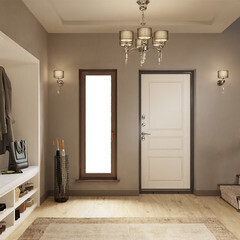 Дверь входная с терморазрывом Mastino Титан левая букле графит - эмаль молоко 960х2050 мм - фото 2