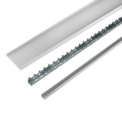 Реечный потолок Албес 1,35х0,9 м 100AS белый матовый комплект - фото 3