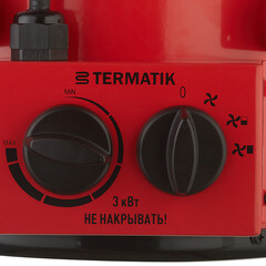Пушка тепловая электрическая 3 кВт Termatik прямого нагрева (EHG-3R1) - фото 11