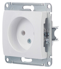 Розетка Systeme Electric Glossa встраиваемая белая (GSL000141) - фото 4