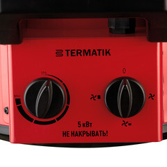 Пушка тепловая электрическая 5 кВт Termatik прямого нагрева (EHG-5R1) - фото 10