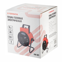 Пушка тепловая электрическая 5 кВт Termatik прямого нагрева (EHG-5R1) - фото 12