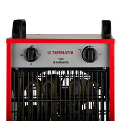 Пушка тепловая электрическая 9 кВт Termatik прямого нагрева (EHG-9S1) - фото 10