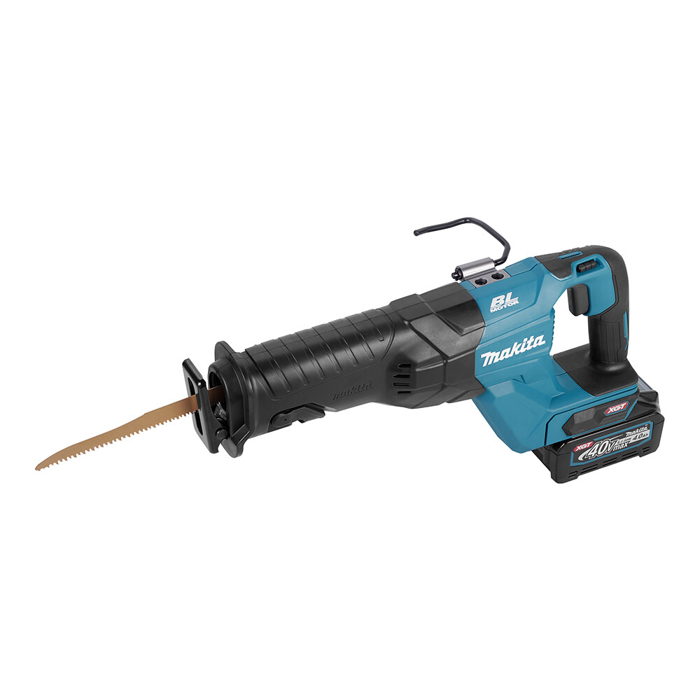 Изображение товара Аккумуляторная сабельная пила Makita XGT JR001GM201 40 В 4 Ач Li-Ion 2 АКБ