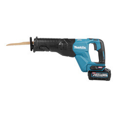 Пила сабельная аккумуляторная Makita XGT JR001GM201 40 В 4 Ач Li-Ion 2 АКБ и ЗУ (JR001GM201) - фото 8
