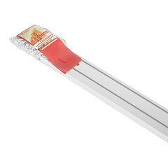 Карниз потолочный пластмассовый двухрядный 280 см белый - фото 3