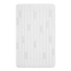 Изображение товара Коврик для ванной белый 50х80 см Fora Bricks (FOR-PP-BRK50-80W)