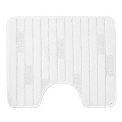 Изображение товара Коврик для туалета белый 50х60 см Fora Bricks (FOR-PP-BRK50-60W)