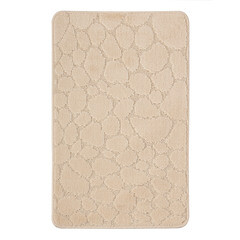 Изображение товара Коврик для ванной бежевый 50х80 см Fora Stone Natural (FOR-PP-STN50-80NAT)