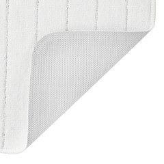 Коврик для туалета белый 50х60 см Fora Wave (FOR-PP-WAV50-60W) - фото 4