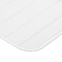 Коврик для туалета белый 50х60 см Fora Wave (FOR-PP-WAV50-60W) - фото 2