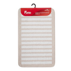 Коврик для ванной разноцветный 50х80 см Fora Spiral Natural (FOR-PP-SPL50-80NAT) - фото 2