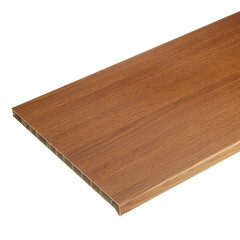 Подоконник ПВХ Moeller LD-S 30 400х2000х22 мм покрытие Elesgo дуб золотой матовый - фото 1