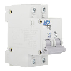 Автоматический выключатель модульный ETP ВА 47-63 2P 40А тип C 4,5 кА 230/400 В (11225) - фото 2
