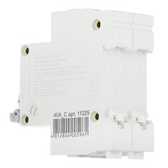 Автоматический выключатель модульный ETP ВА 47-63 2P 40А тип C 4,5 кА 230/400 В (11225) - фото 3