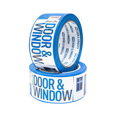 Лента малярная Beorol для защиты дверей и окон синяя 48 мм 33 м (DK48PT/DK4833PT) - фото 6