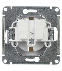 Розетка Systeme Electric Glossa встраиваемая белая (GSL000143) - фото 4