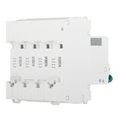 Автоматический выключатель модульный Dekraft BA-101 4Р 50А тип B 4,5 кА 230/400 В (11047DEK) - фото 2