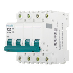 Автоматический выключатель модульный Dekraft BA-101 4Р 32А тип B 4,5 кА 230/400 В (11045DEK) - фото 3
