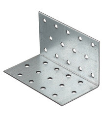 Уголок соединительный оцинкованный 60х60х100х2 мм - фото 1