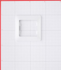 Рамка Systeme Electric Glossa oдноместная белая (GSL000101) - фото 2