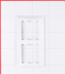 Рамка Systeme Electric Glossa двухместная белая (GSL000102) - фото 3