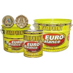Краска водоэмульсионная СИМФОНИЯ евро-баланс 7А 3/2,7л