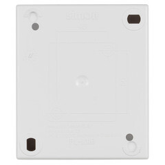 Выключатель Simon 15 Aqua двухклавишный накладной белый (1594398-030) - фото 4